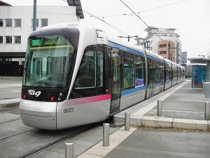Grenoblen raitiovaunu. Kuva: Wikipedia